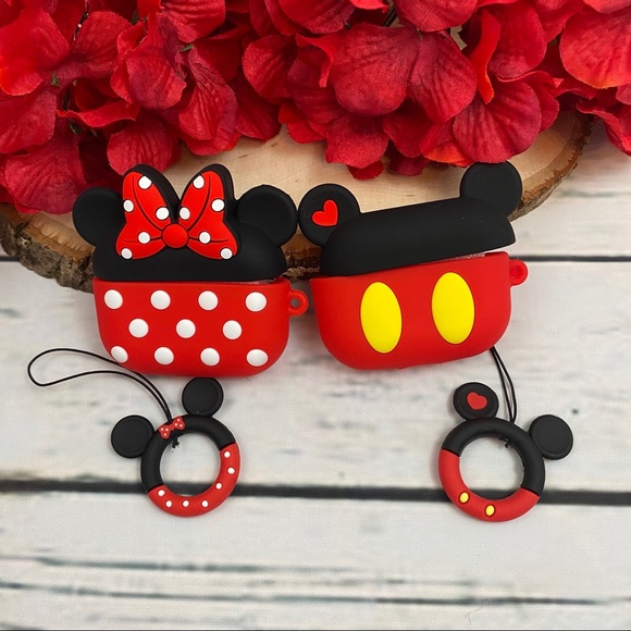 AirPod 1/2 Pro Mickey & Minnie Mouse Charging Case - Picture 11 of 16